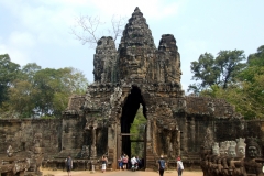 Southern Gate into Angkor Thom