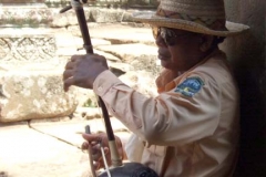 19 Our Guide playing a Tro