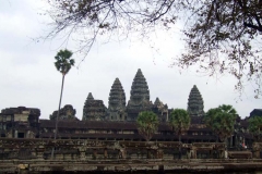19 Angcor Wat from inside outer structure showing the towers of the central Wat 2