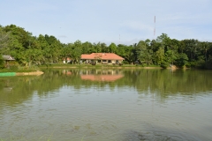 _John & Jo Wilson's house on other side of the lake